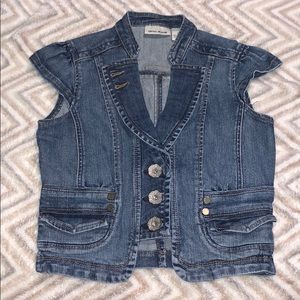 DNKY JEANS jean vest